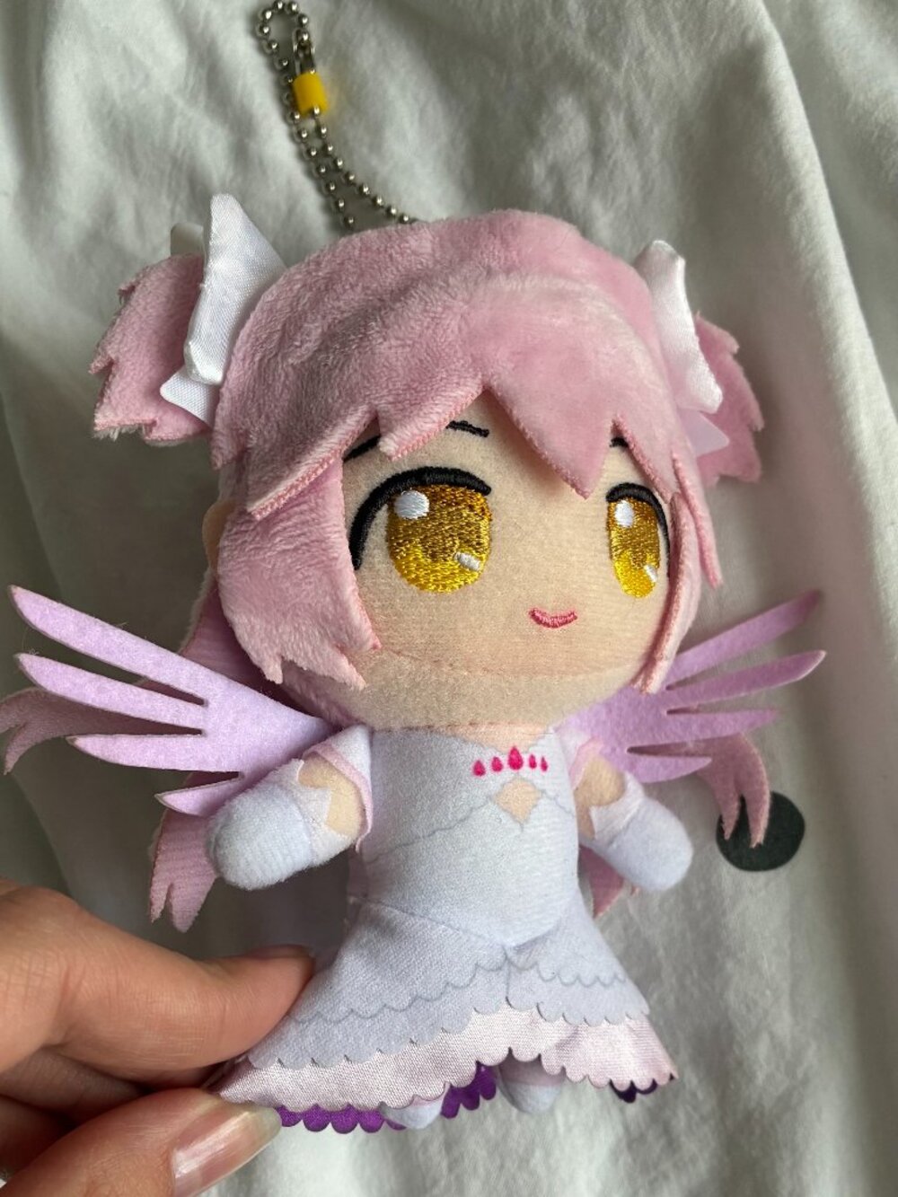 Madoka Magica official Madoka Godness plush keychain